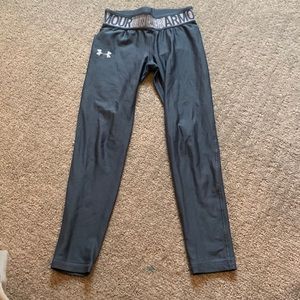 grey under armor leggings
